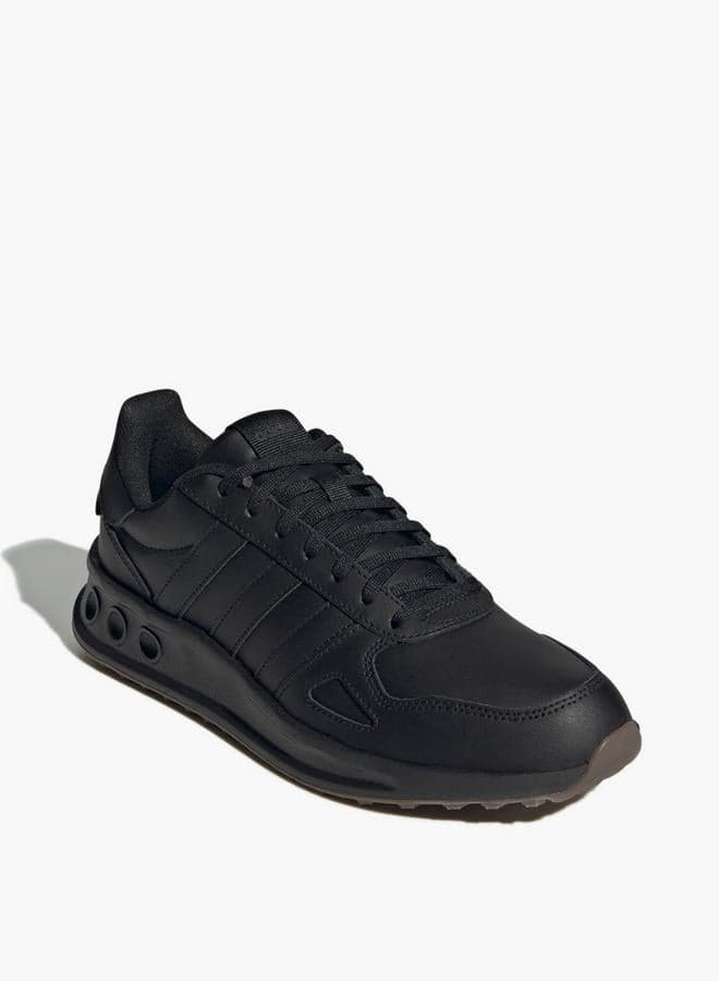 Men Run 84 Lace-Up Leather Ankle Sneakers