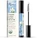 Sky Organics Organic Lash Brow Applicator Eyelash Serum Castor Oil Organic Moringa Amla Vitamin E Lashes Eyebrows Hair Oil Self Care Beauty Gifts for Women 4 fl oz 12mL