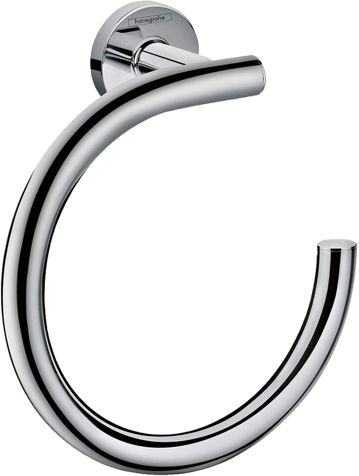 hansgrohe Towel_Ring 7-inch Towel_Ring in Chrome, 41724000