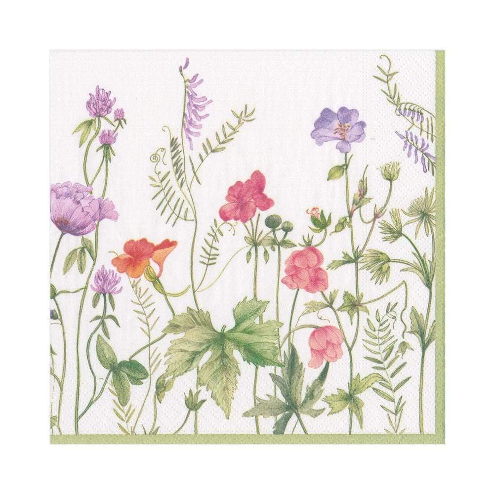 Caspari French Floral Paper Luncheon Napkins 20 Per Package