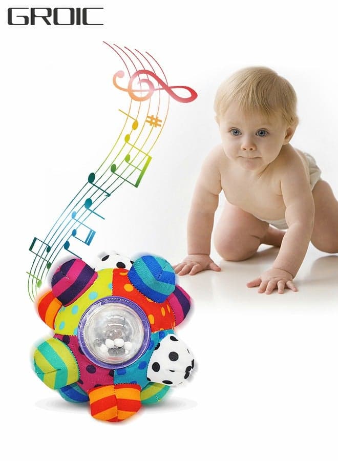 Colorful Cloth Balls, Baby Rattle Toys, Cognitive Development Bump Ball Toys, Children's Brain Development Toys, Baby Rattle Soccer Balls, Baby Sensory Toys