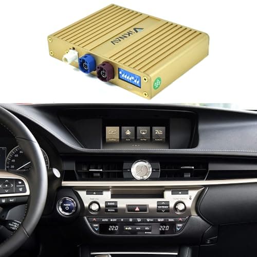 Wired/Wireless Carplay Linux Interface Box for Lexus RX 2016-2019/ES NX 2015-2017/CT 2014-2020/IS 2013-2017/RC 2016-2018 Android Auto GPS Navigation Only Support Original Car Radio Screen