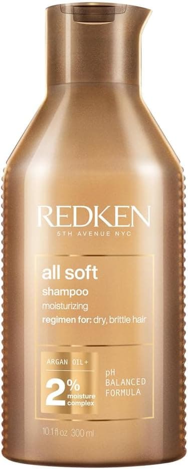 REDKEN Shampoo For Dry Hair Argan Oil Intense Softness and Shine All Soft