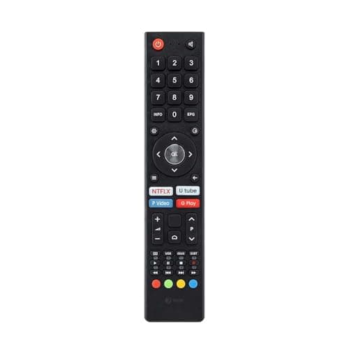 7SEVEN® Compatible with Croma Tv Remote CREL7370 Model Suitable Only on 32 Inch HD Ready Smart LED Television Without Voice Command and 4 OTT Hotkeys