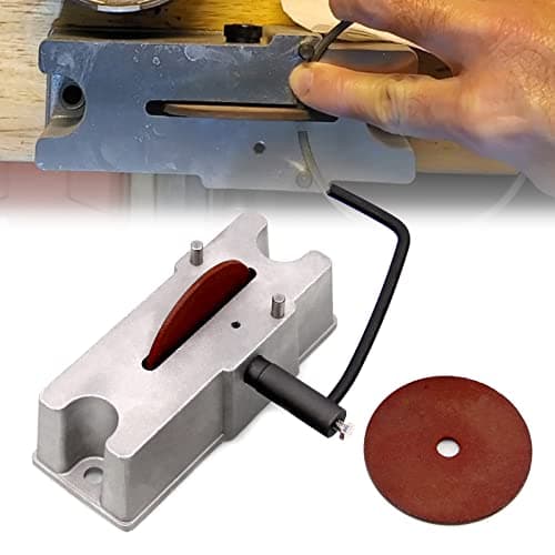 RULLINE Manual Piston Ring Filer & Grinder Tool Set - 120 Grit Carbide Grinding Wheel Included, Piston Ring Filing and Clearance Adjustment Tool Kit,Direct Replacement for 66785 66786 Models