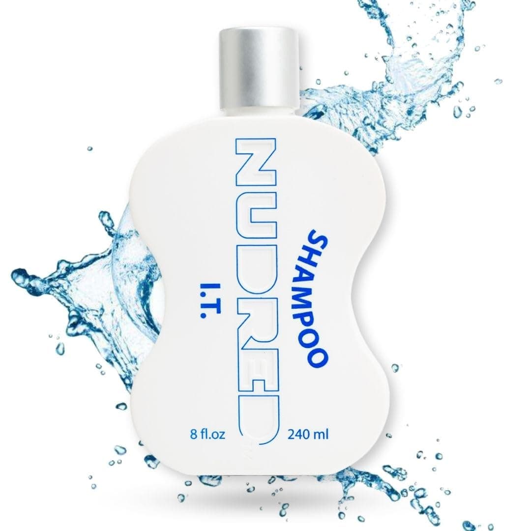 Nudred Shampoo IT Shampoo for Black Women Men Clean Wash for Curly Hair Sculpted Hair Coils Curls Twists Locs Hair Care Strengthening Shampoo for Natural Hair Paraben Sulfate Free 8 Oz