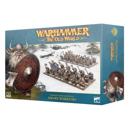 Games Workshop Warhammer The Old World Dwarfen Mountain Holds Dwarf Warriors