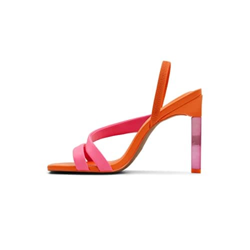 Call It Spring Women's Nightout Heeled Sandal, Bright Pink, 7