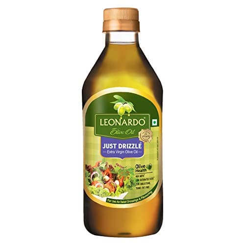 Leonardo Extra Virgin Olive Oil, 500 ml Bottle | Premium Cold Pressed | From Italy | Made With 150+ Years of Expertise | Cholesterol & Trans Fat-Free, Rich In Antioxidants | High MUFA | Perfect For Salads, Breads, Pizza, Pasta & Grilling.