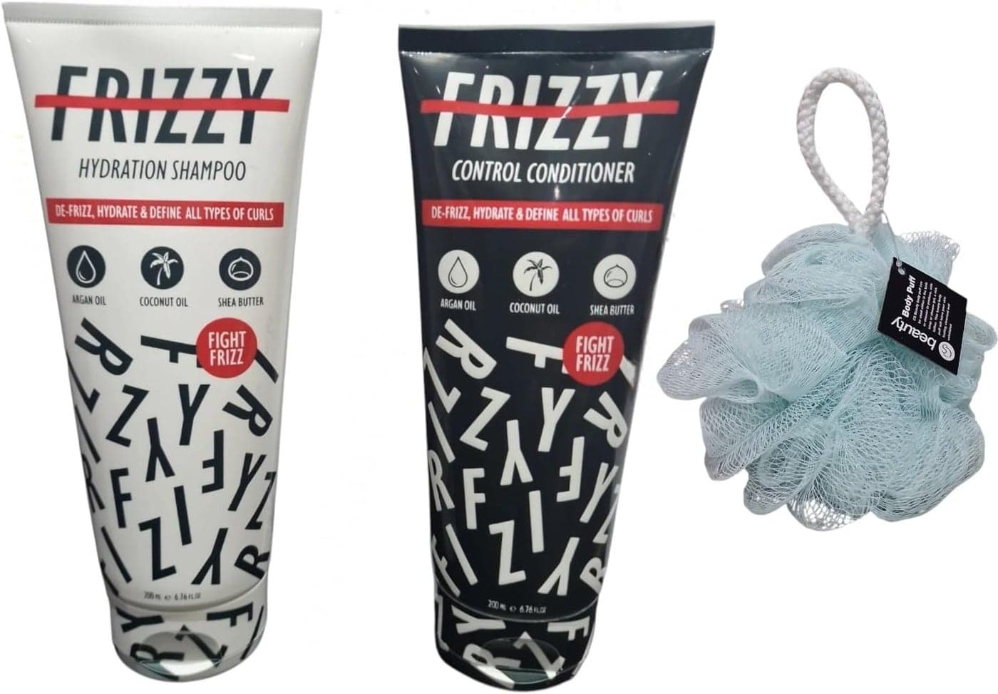 Born To Be Bold Shampoo And Conditioner Set No Sulphates NO Parabens 200ML With Free Beauty Body PuffAny Colour