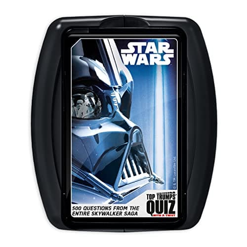 Top Trumps Star Wars Quiz Games Trivia Quiz Kids Games Great Travel Games and Road Trip Games Trivia Outdoor Games Family Games for Kids and Adults 2 Players