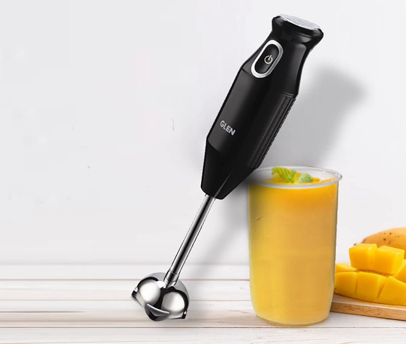 Glen Hand Blender 200 Watt with Stainless Steel Arm (SA 4049 LX), 2 Year Warranty (ISI Certified)