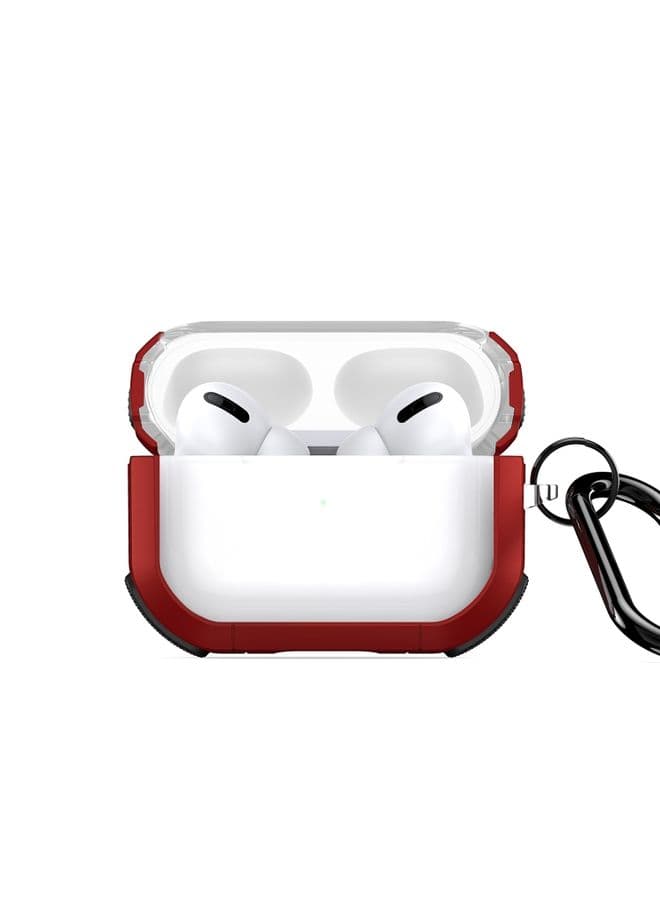 Case Cover For AirPods Pro 2 DUX DUCIS PECD Series Earbuds Box Protective Case Red