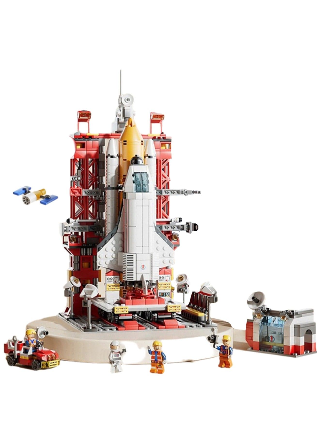 Deluxe Spaceship 1059pcs Assembly Set Toys, Large Building Block Puzzle Game, Best Learning And Role-Playing, Suitable Gifts For Boys And Girls Over 6 Years Old