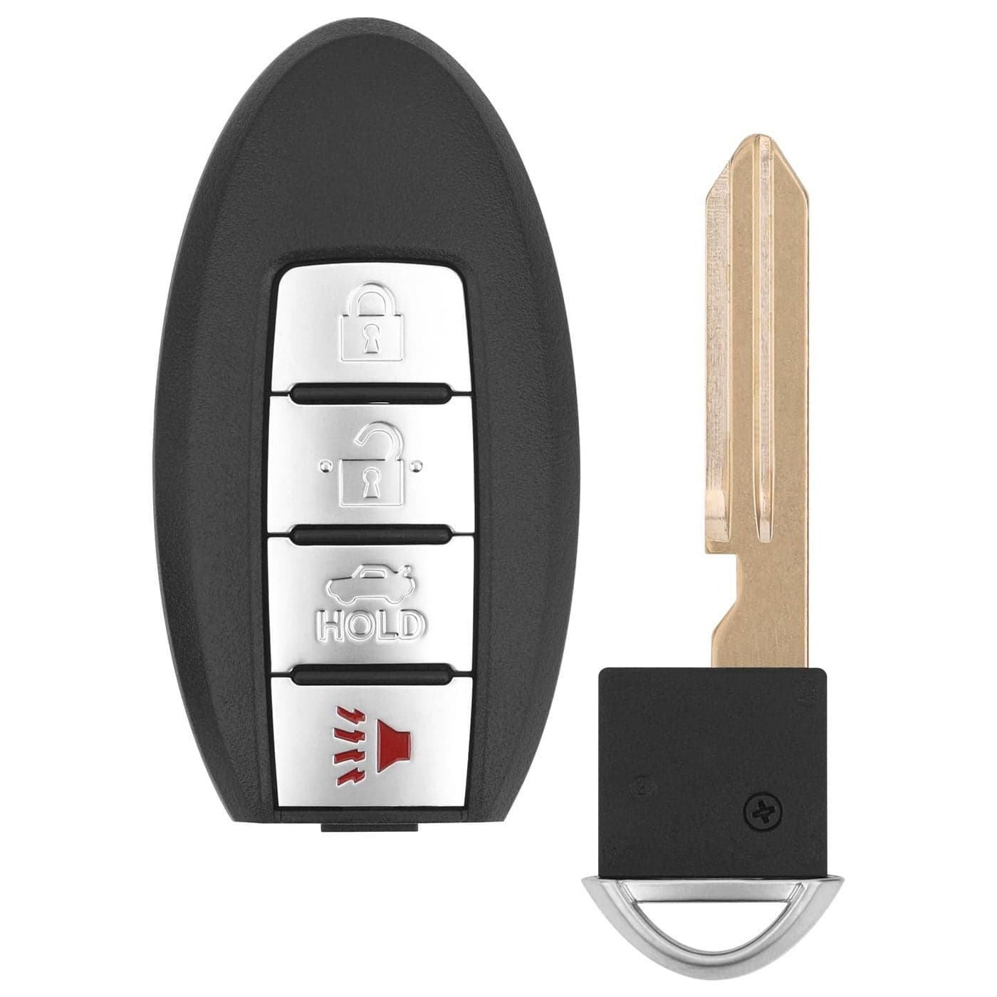 Vurkcy Key Fob Replacement for 20072012 Nissan Altima 0914 Maxima Murano 0912 Infiniti FX35 0813 G37 0913 FX50 1416 Q60 QX70 1112 G25 0708 G35 KR55WK48903 KR55WK496224 Buttons