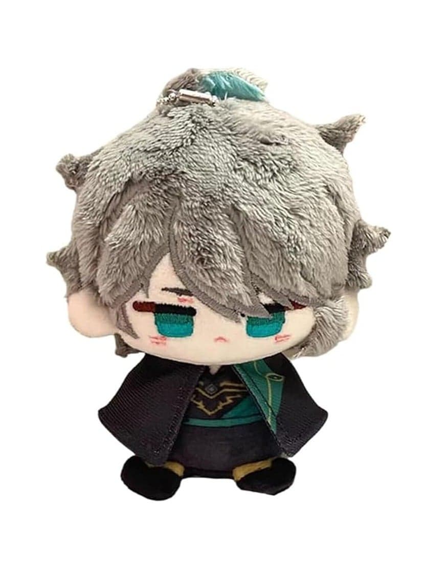 Genshin Impact Plush Doll, Suitable as Keychain or Desktop Decoration, Anime Doll Great Gift for Game Fans - Al Haitham (4.7 inches)