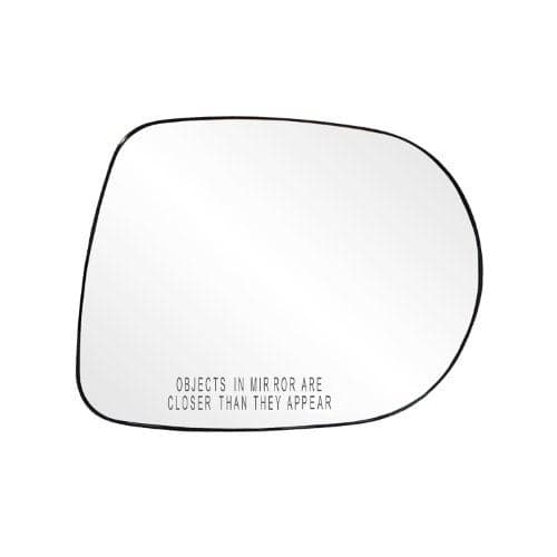 Fit System 30267 Passenger Side Heated Mirror Glass w/Backing Plate, Lexus RX350, RX450h, 5 5/16" x 7 1/2" x 7 9/16" (Japan & Canada Built, w/o auto dimming)