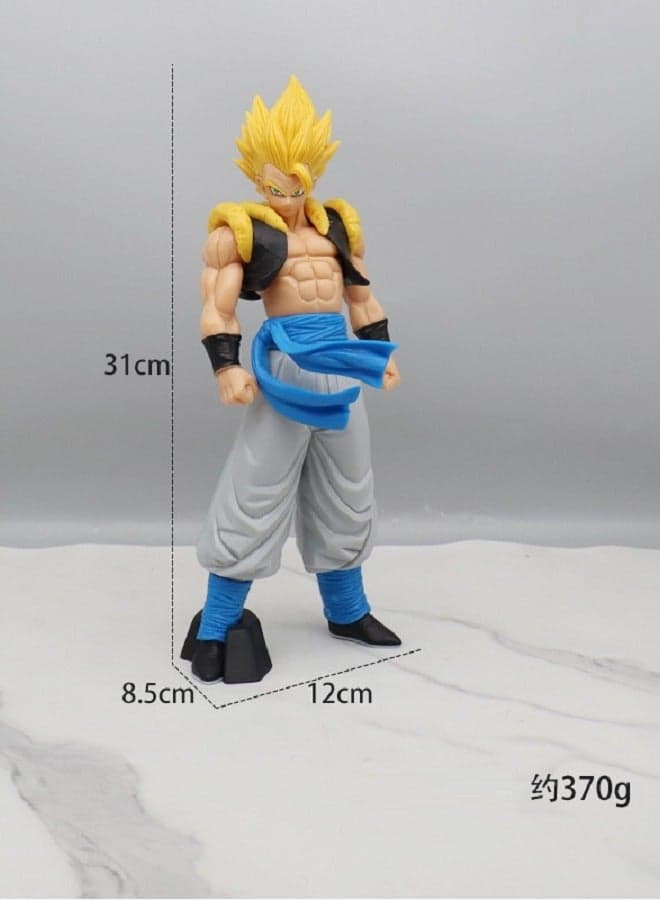 Dragon Ball Super Saiyan Blond haired Gogeta Figure Model Ornament