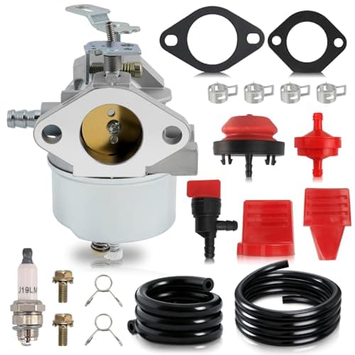 MOTOALL 632334A Snowblower Carburetor for Tecumseh 632370A 632110 632111 632334 632370 632536 640105 Replaces Tecumseh 632334 Carburetor (Normal)