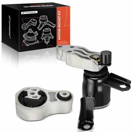 A-Premium Engine Motor Mount and Torque Strut Mount Kit Compatible with Ford Fiesta 2011 2012 2013 2014 1.6L, Automatic Dual Clutch transmission, 2-PC Set, Replace# 8V5Z6038B, 8V5Z6038D