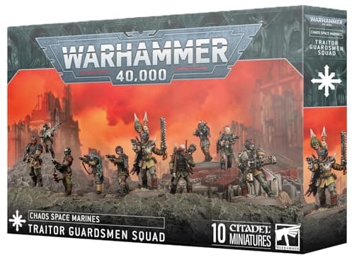Games Workshop Warhammer 40k Chaos Space Marines Traitor Guardsmen Squad