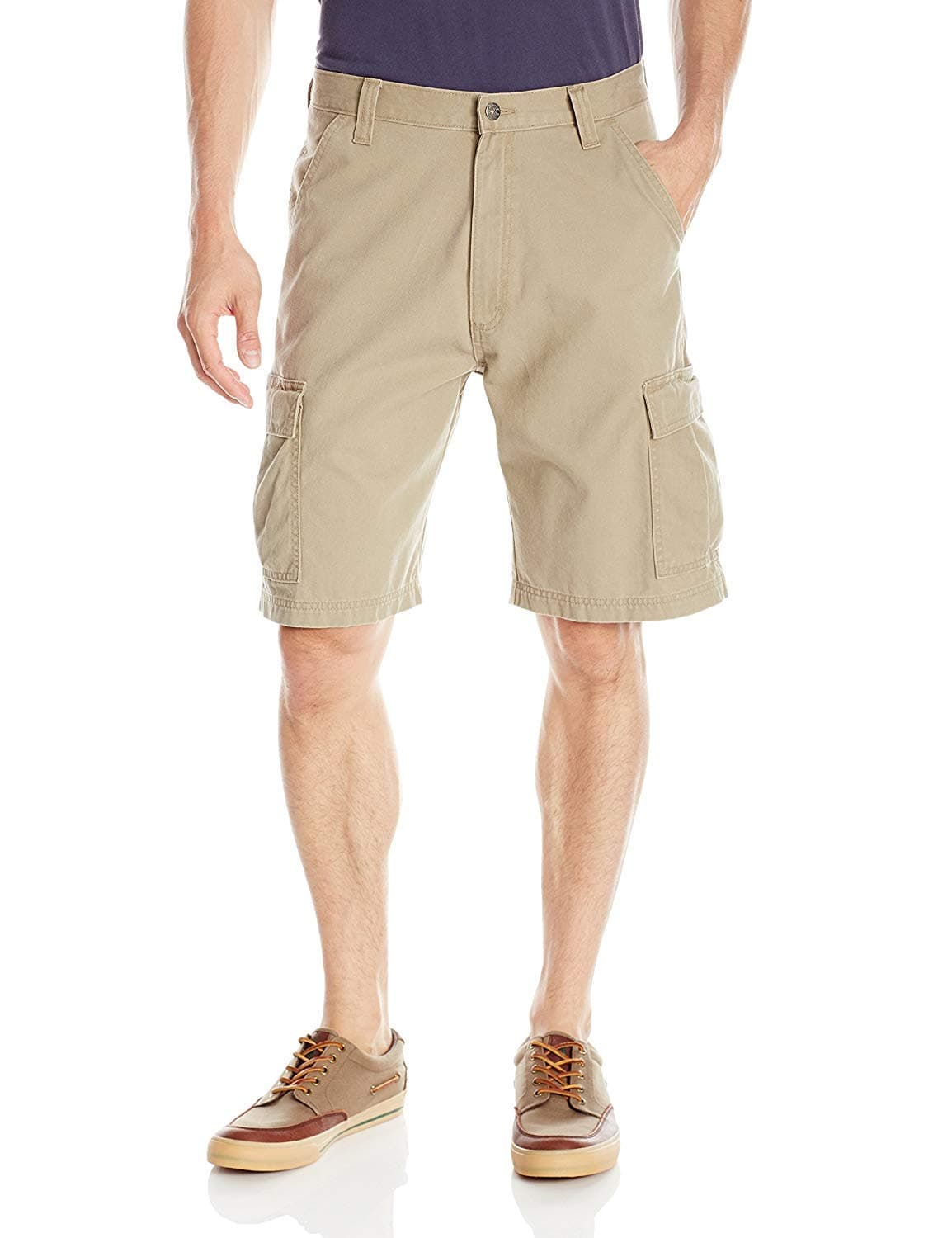 Classic Relaxed Fit Cargo Short, British Khaki Twill, 34