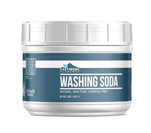 Earthborn Elements Washing Soda (2 lb), Soda Ash, Sodium Carbonate, Non-Toxic Laundry Booster
