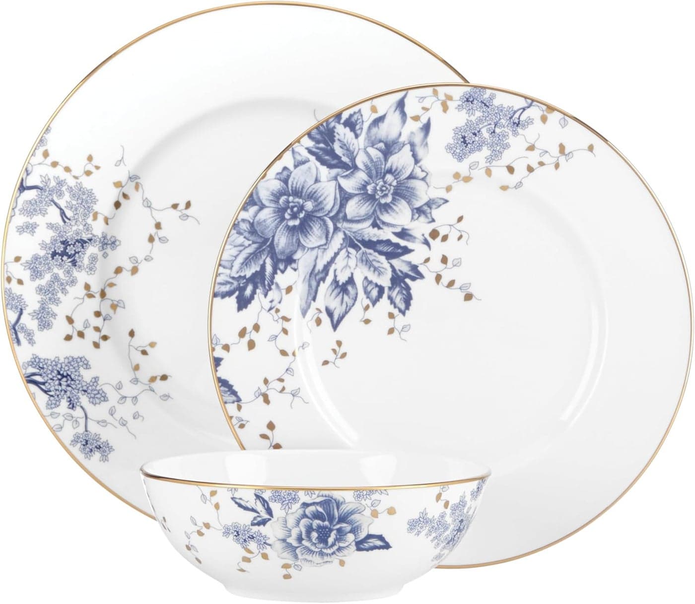 Lenox 852028 Lenox Garden Grove 3Piece Place Setting 380 LB Blue