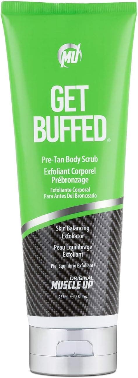 Pro Tan Get Buffed PreTan Body Scrub Skin Balancing Exfoliator Balance Skin pH 8 oz