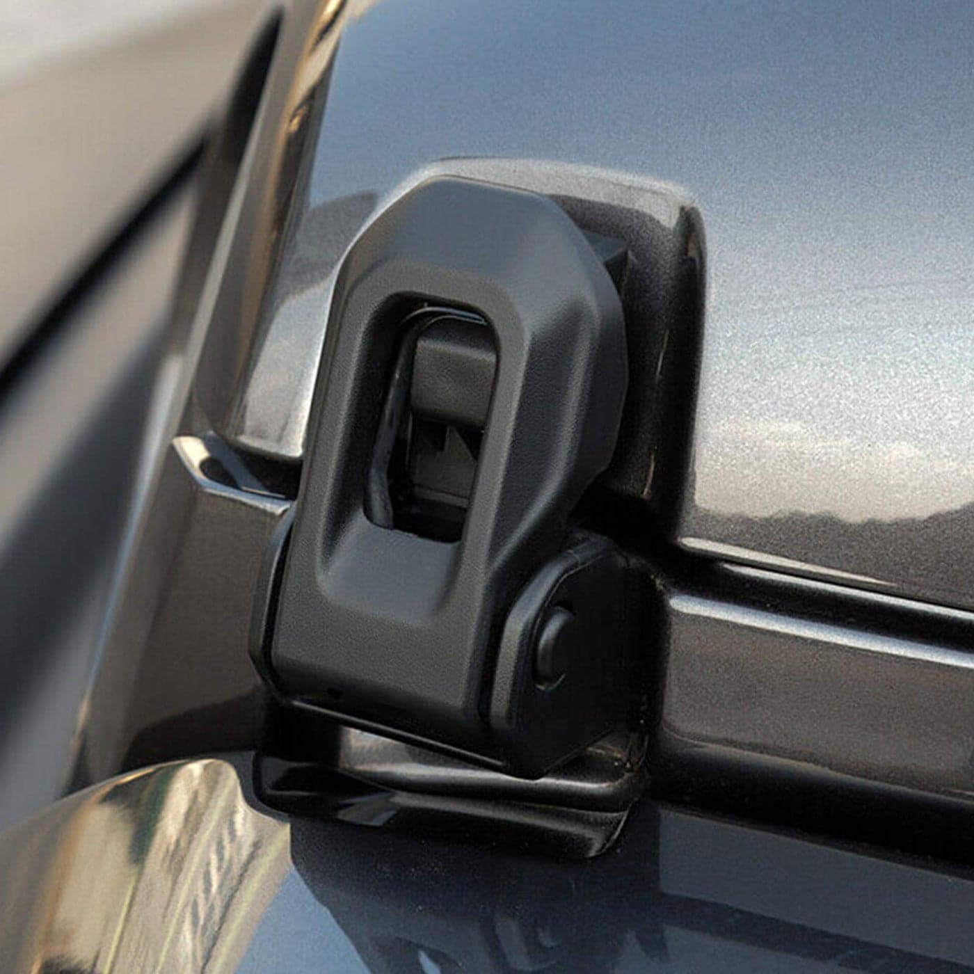 KMFCDAE JL OEM Hood Latches Original Hood Lock Catch Latch Kit Compatible with 20072023 Jeep Wrangler JK JL and Jeep Gladiator JT 1 Pair