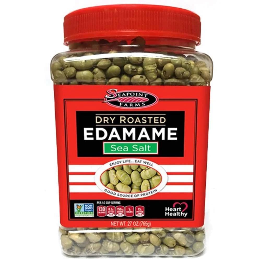 Seapoint Farms, Dry Roasted Edamame, Sea Salt, 27oz (765g)