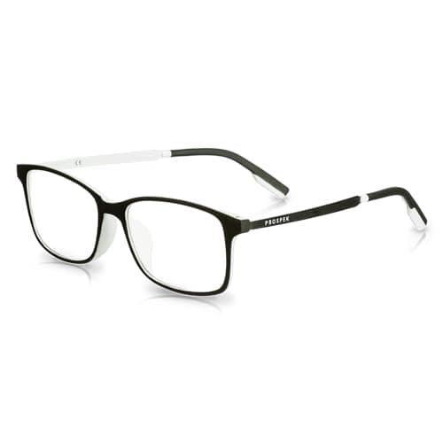 Prospek Blue Light Blocking Glasses for Women & Men ARCTIC, 99% Harmful Blue Light Filter, Anti-Glare Clear Lenses, Non-Prescription Computer Glasses