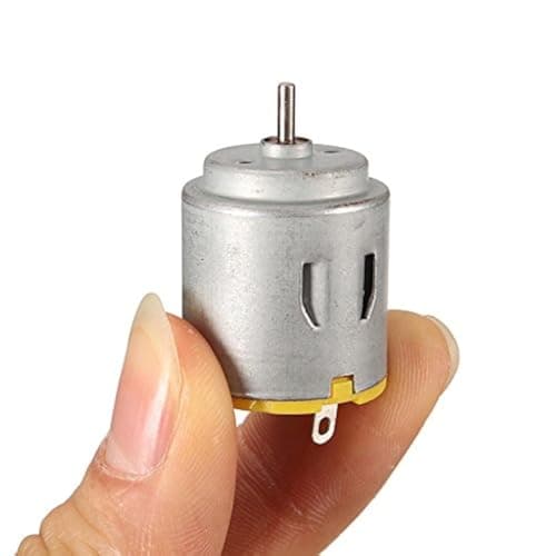 pgsa2z™ 5 pcs 3-6v micro r260 dc motor for diy toy four-wheel scientific experiments- Multi color