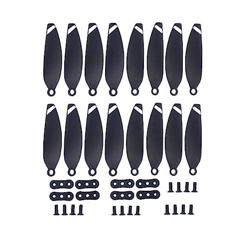 sea jump 16PCS Propeller for HS175D HT50 X500pro X650 Z6pro W3 F11MINI F7MINI V11MINI Aerial Photography Folding Quadcopter Spare Parts for RC Drone Blades