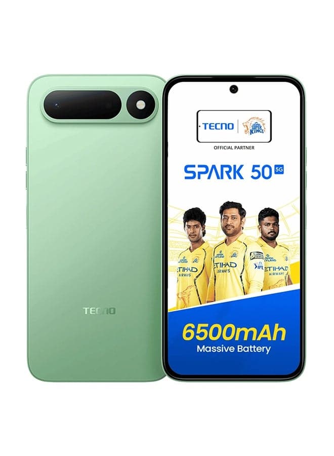 SPARK 50 5G Dual Sim MINT GREEN 4GB RAM 256GB - Global Version