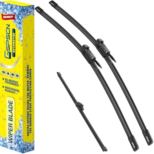 GSPSCN 3 Wipers Replacement for Lincoln MKC 2019 2018 2017 2016 2015 Original Equipment Windshield Wiper Blades 26"+16"+11" (set of 3) Pinch Tab