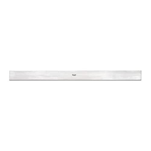 Starrett Steel Straight Edge with Regular Finish - Not Beveled or Graduated, Quick Reading - 18" Length, 11/64" Thickness, 1-13/32" Width, +/- .0002" per Foot Accuracy - 380-18