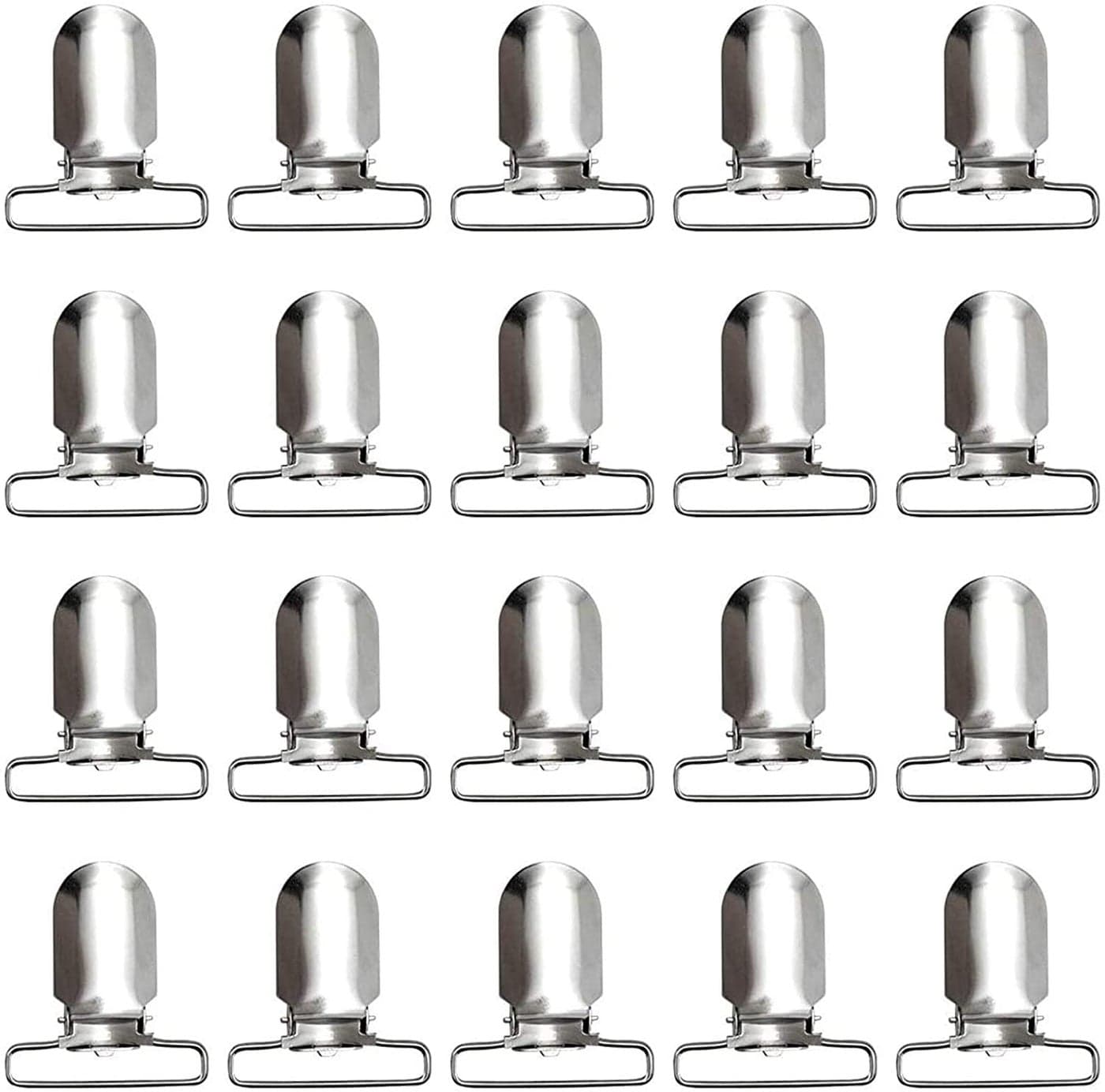 RayTour 20Piece Mens Suspender Clips Heavy Duty Bed Sheet Fasteners and Straps Holder