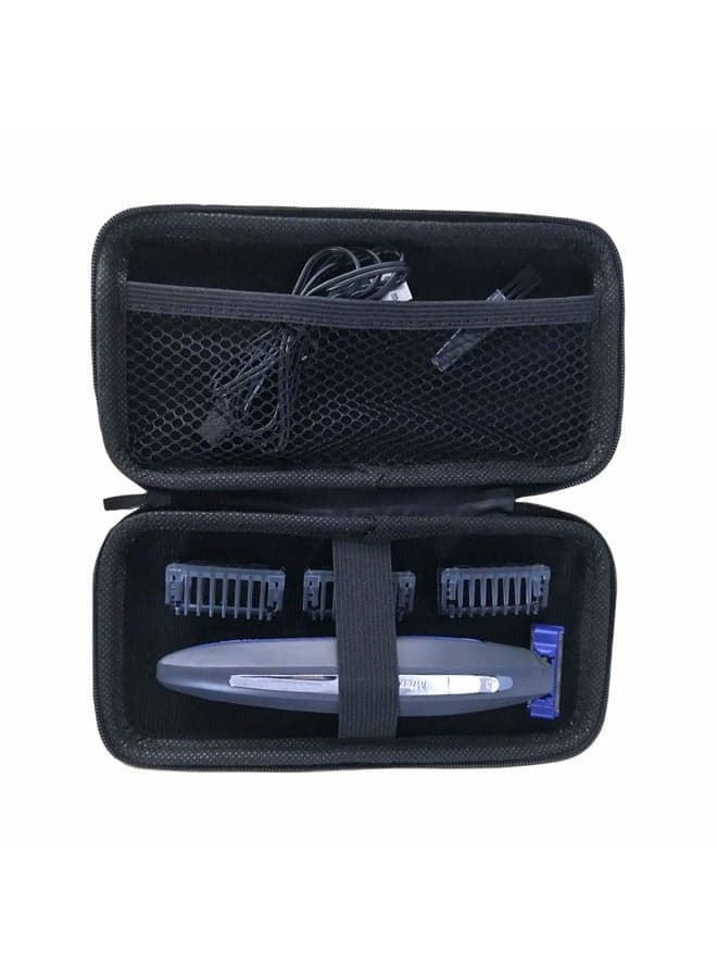 Hard Storage Travel Case for Solo One Blade Full Body Trimmer and Shaver - EVA Carrying Case