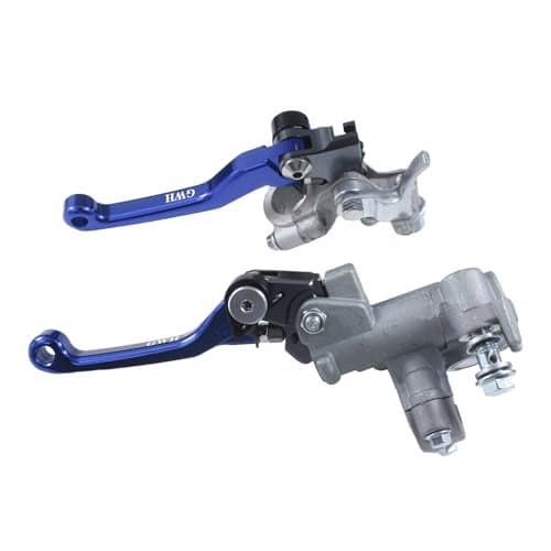 Adsspro Motorcycle CNC Aluminum Brake Clutch Lever Master Cylinder Reservoir for YZ8085YZ125YZ250 20152020 WR450F 20162019 TTR 230 20112015 TTR225 2000 WR400YZ400F 19981999 YZ80 19972000