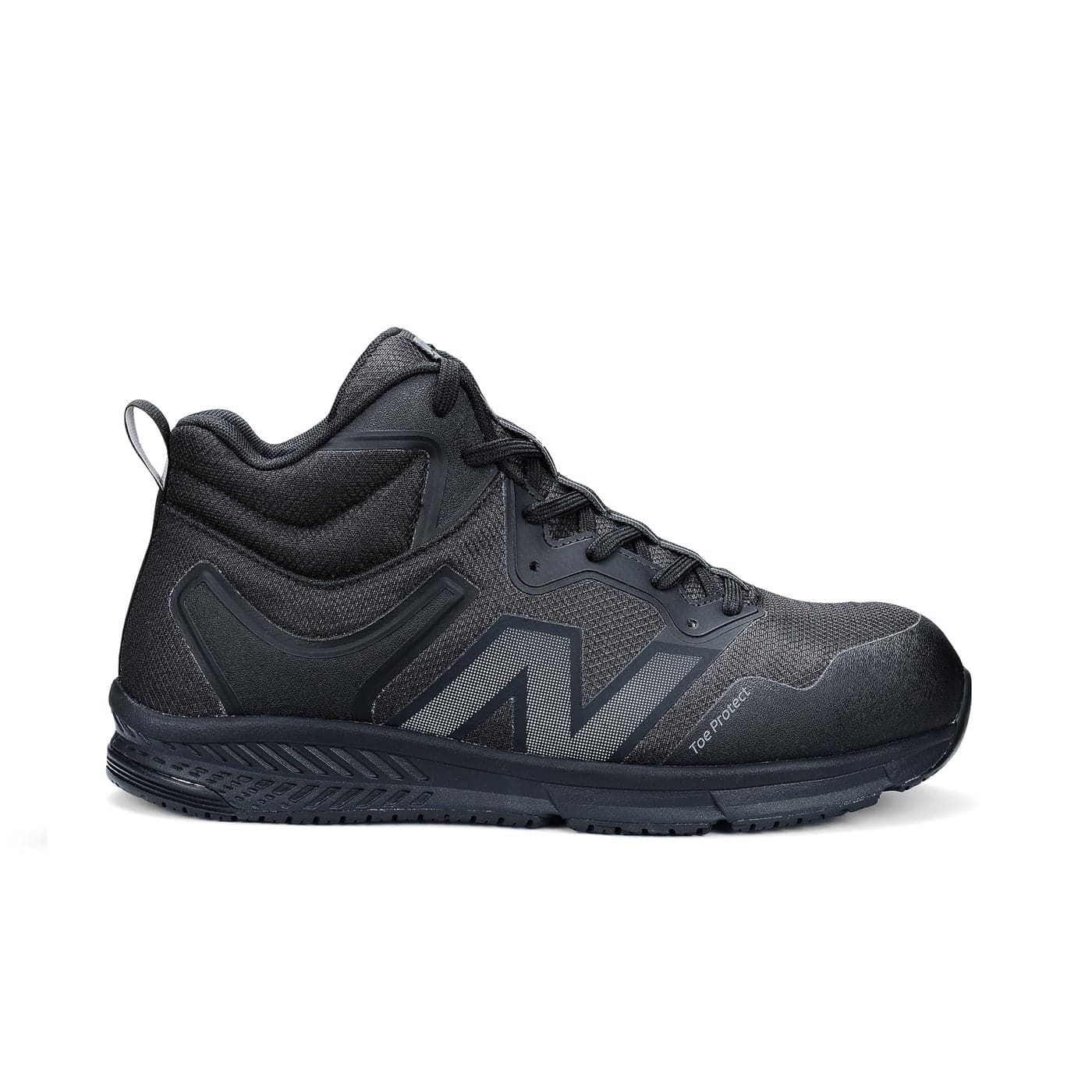 New Balance Evolve ESD Safety Shoes for Men Non Slip Composite Toe Static Dissipative Electrical Hazard Black Mid