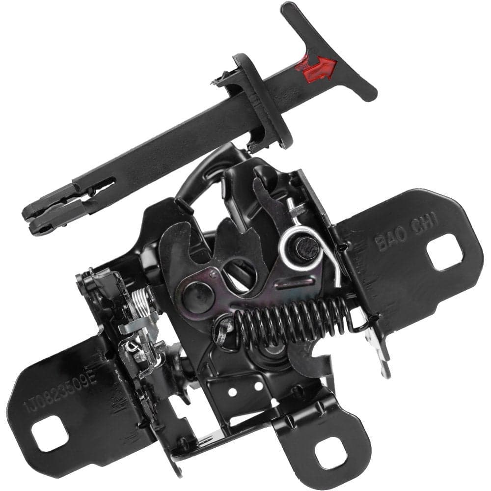 Hoypeyfiy 1J0823509 Hood Latch Lock Replacement for 19992005 Jetta Golf GTI MK4 with Pull Handle