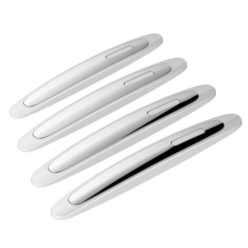 Automaze 3R Universal Door Edge Guard for Car Exterior, Compatible with All Cars, Set of 4 (2164-White)
