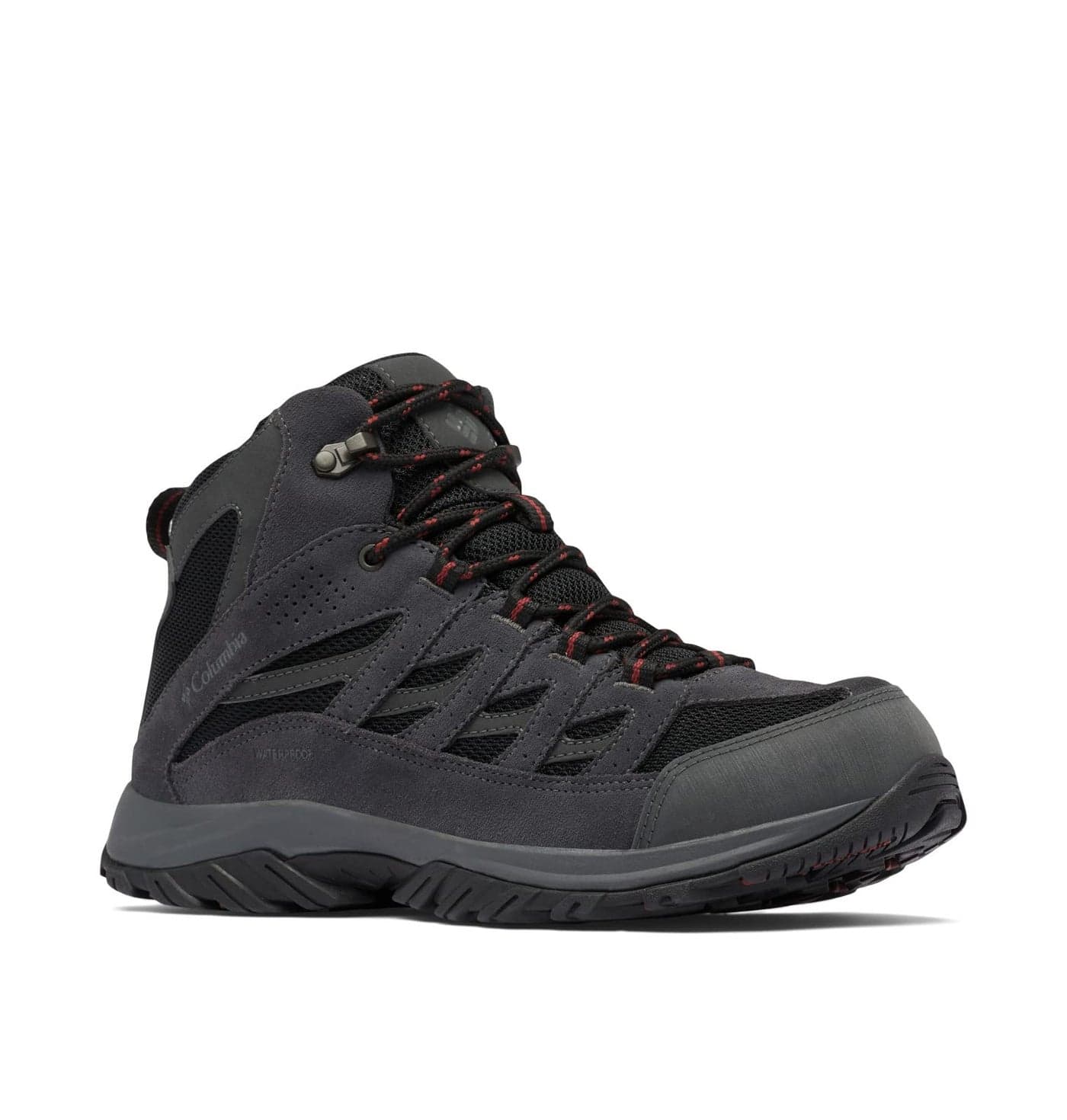 Columbia Mens Crestwood Mid Waterproof BlackCharcoal 8
