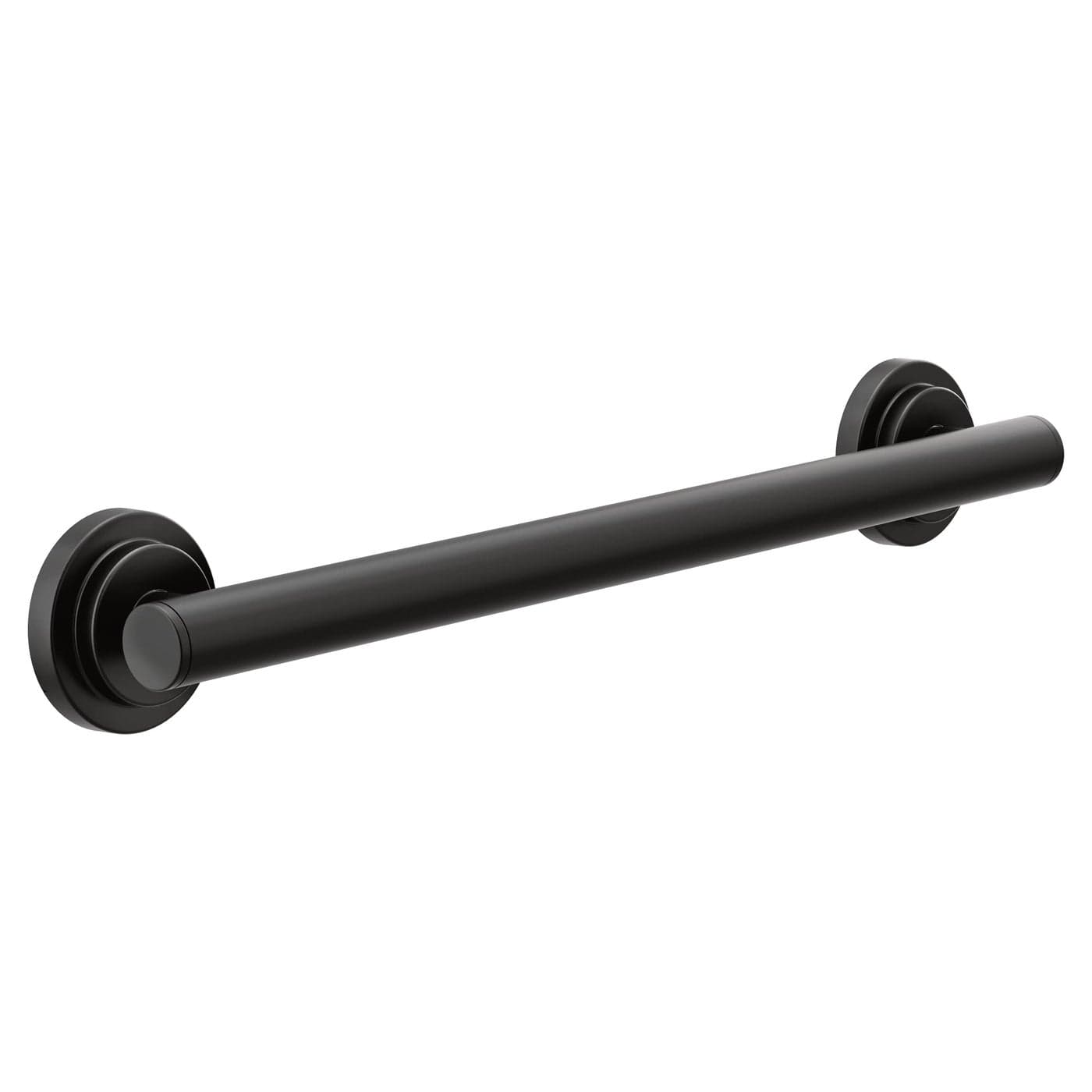 Moen Bathroom Safety 18Inch Stainless Steel Modern Shower Grab Bar for Handicapped or Elderly YG0718BL