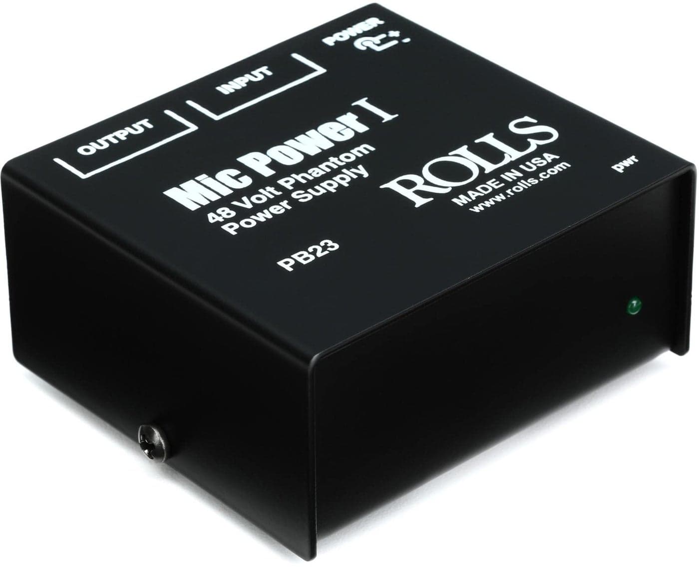 rolls, 1 Phantom Power Adapter (PB23)