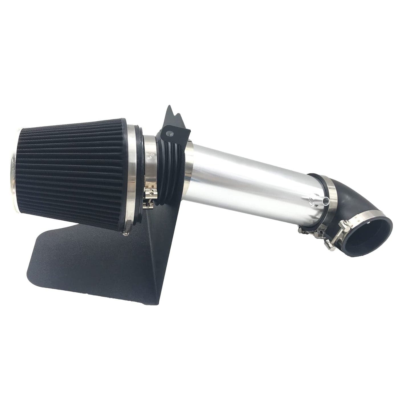 4Inch Cold Air Intake Kit with Heat Shield Filter Compatible for Dodge Magnum 20052008 Charger 20062010 Challenger 20082010 Chrysler 300 20052010 57L 61L V8 Silver Tube Black Filter