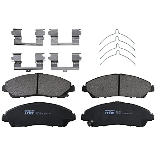 TRW Pro TRC1723 Disc Brake Pad Set For Honda Pilot 2016-2021, Front, And Other Applications
