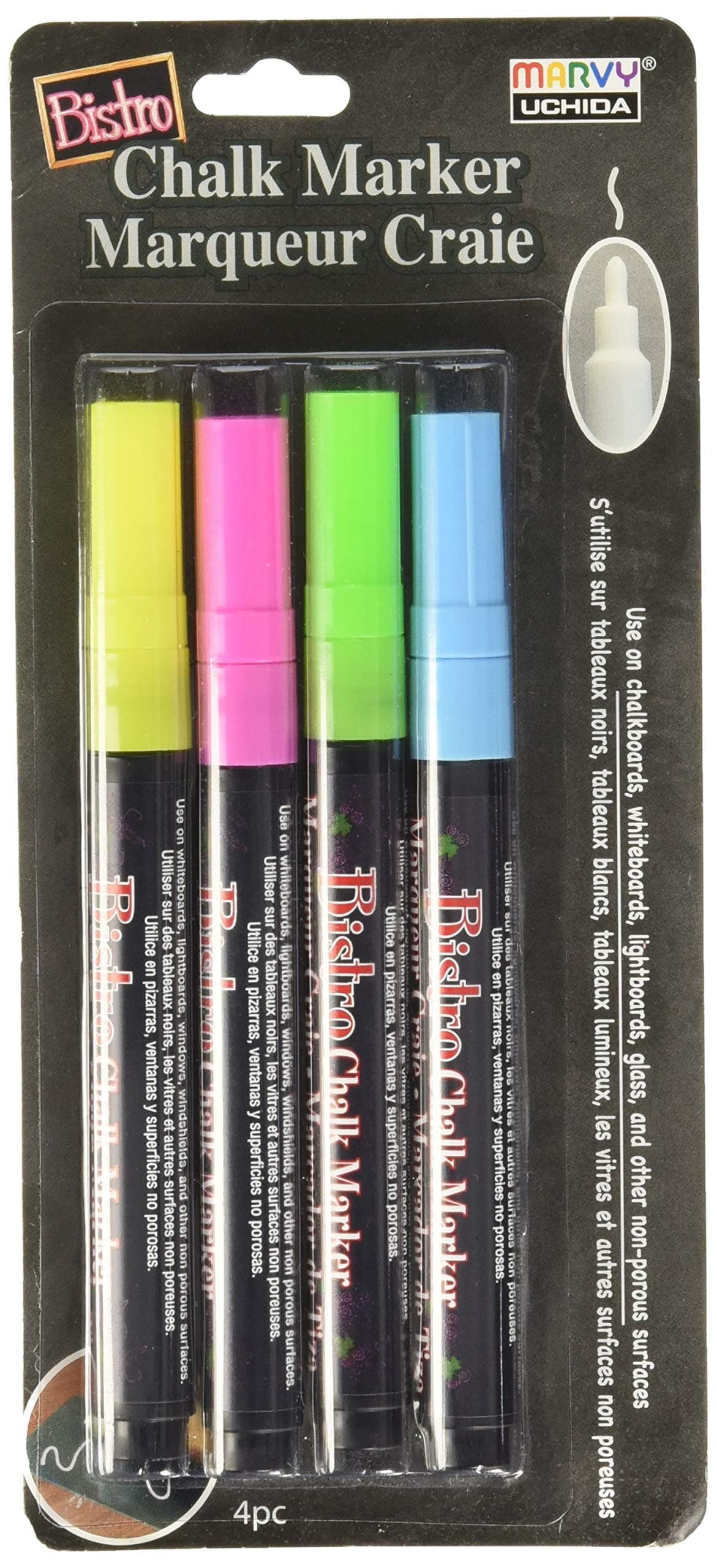 Uchida of America Marvy Bistro Fine Point Chalk Marker