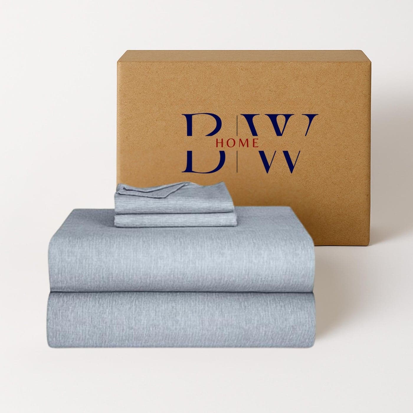Briarwood Home Heather Flannel Sheet Set 100 Organic Cotton SixFold Brushed Super Soft Warm Deep Pocket Turkish Bedding with NanoTech Infuse for Enhanced Durability Cloud Grey King